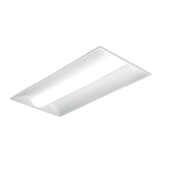 Ace Lighting Direct 2x4 Center Basket Troffer, Power Selectable, Watt